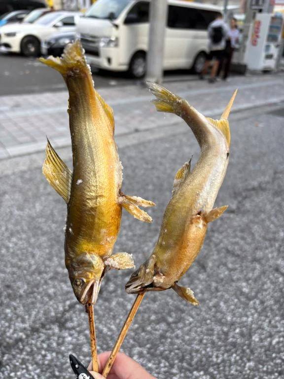 トゥデイも鮎の塩焼き♡♡