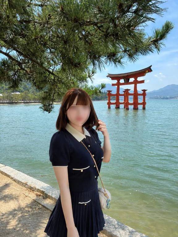 宮島上陸⛩️♡