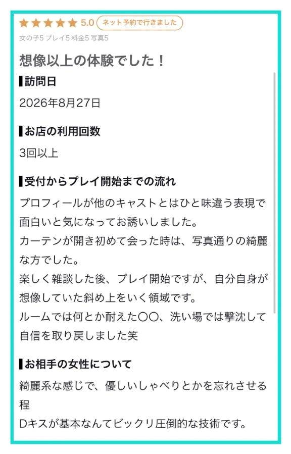 【お礼写メ日記】