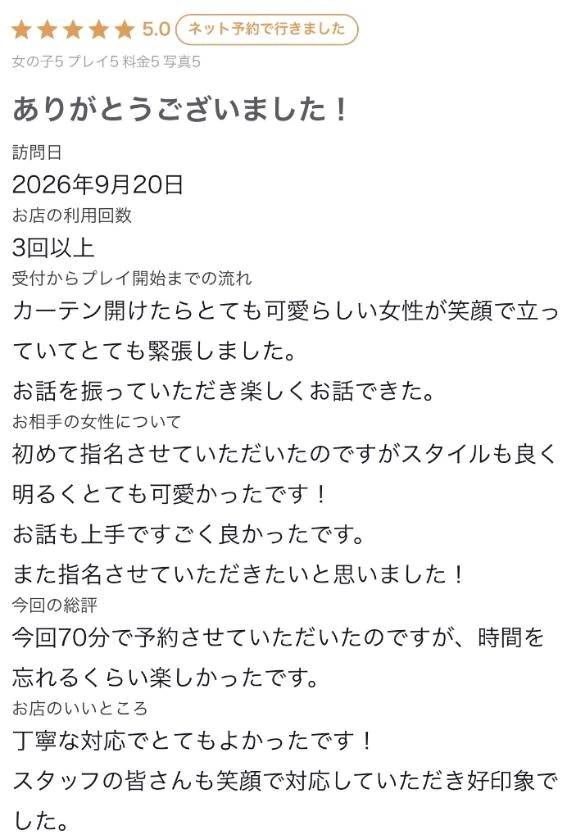 ♡素敵な口コミありがとう♡