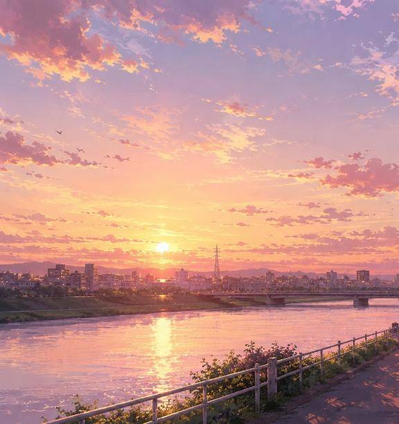 もう夕方だね?
