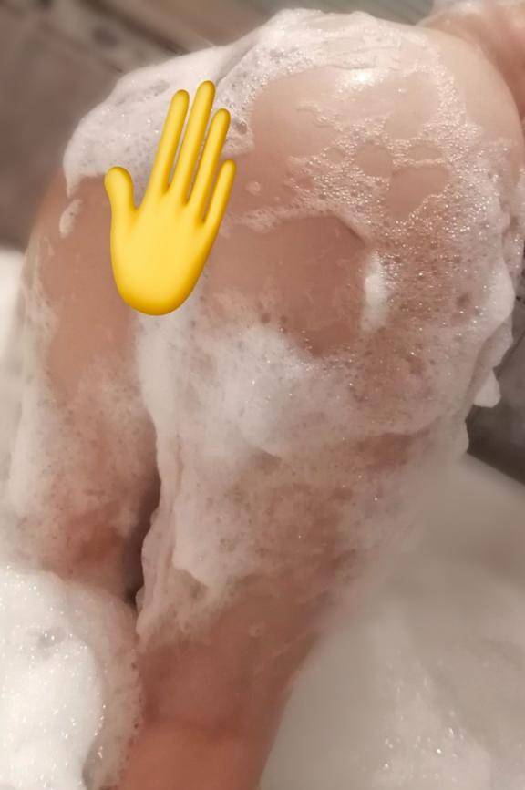 泡泡大好きっ子?泡泡お尻?