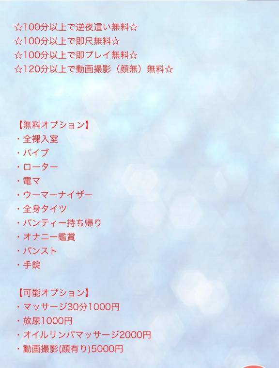 おすすめオプション