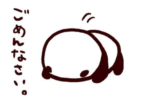 ごめんなさい(;_:)