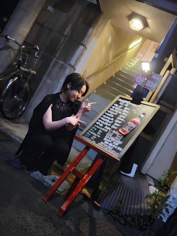 レコードバーに行ったよ。