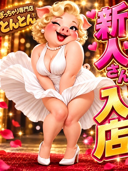 新人さん入店(激安~ポッチャリ巨乳専門店~とんとん)