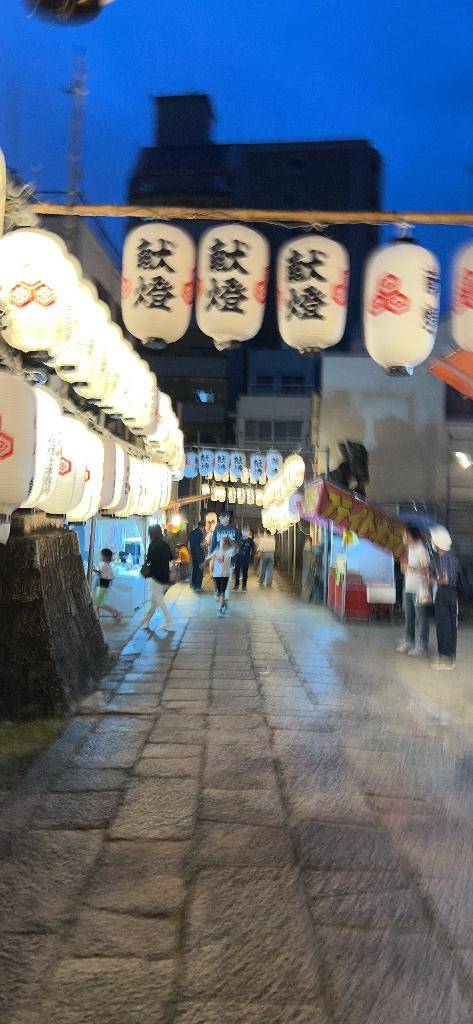 お祭りいってきましまた