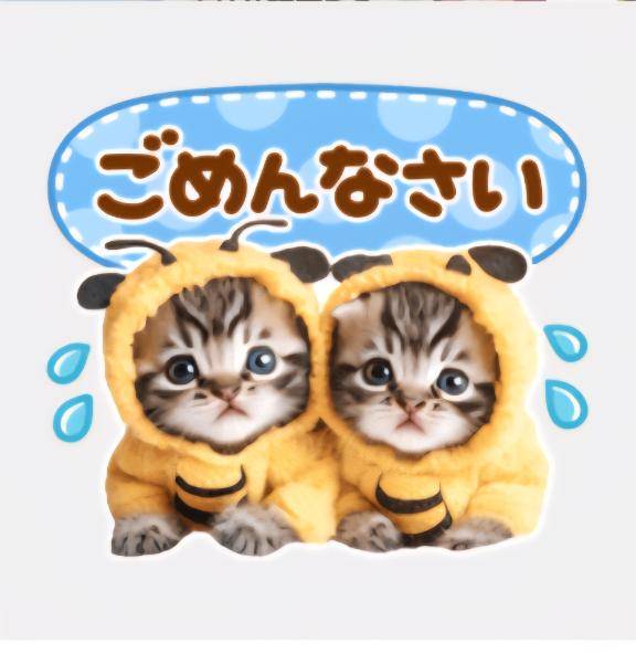 ぎゃー！ごめんなさい