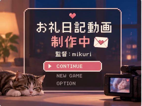 只今、編集中?