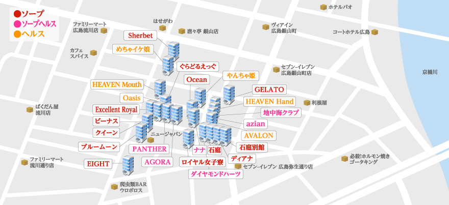 薬研堀マップ