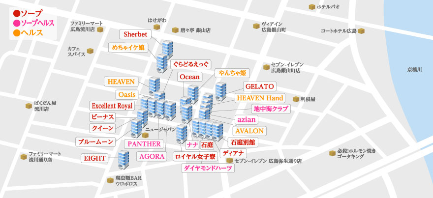 薬研堀マップ