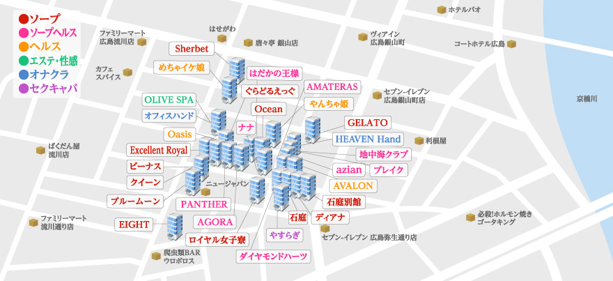 薬研堀マップ
