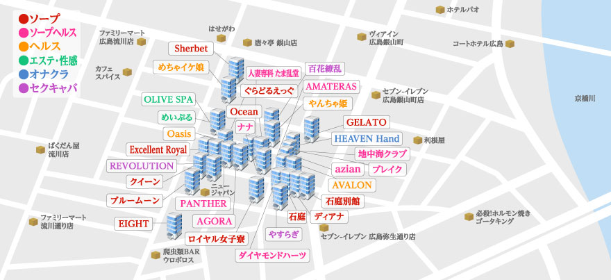 薬研堀マップ