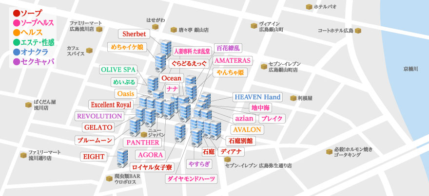 薬研堀マップ