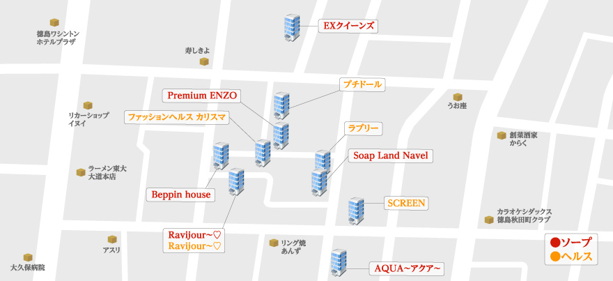 徳島マップ