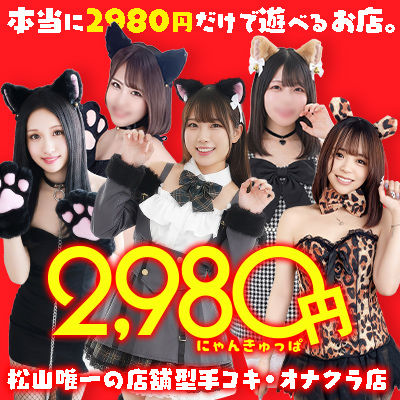 2980円（にゃんきゅっぱ）