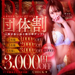 （DIANA（ディアナ））DIANAの団体割ご案内