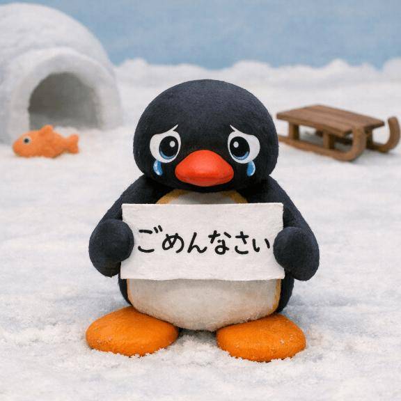 ごめんなさい???