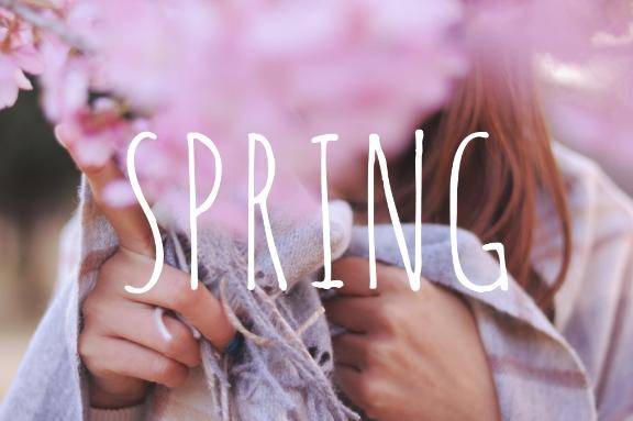 春を感じる?