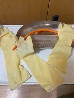 ロング手袋診察