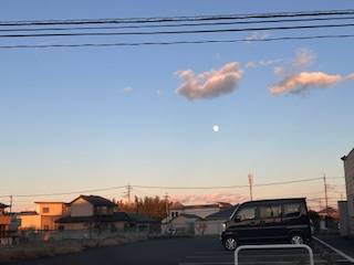 夕陽がきれい