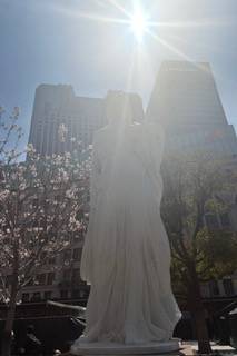 桜と妖艶女神様