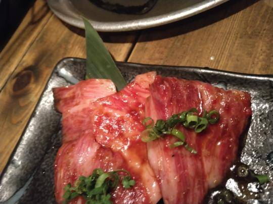 昨日晩に焼き肉パーティー♡お客様と😊