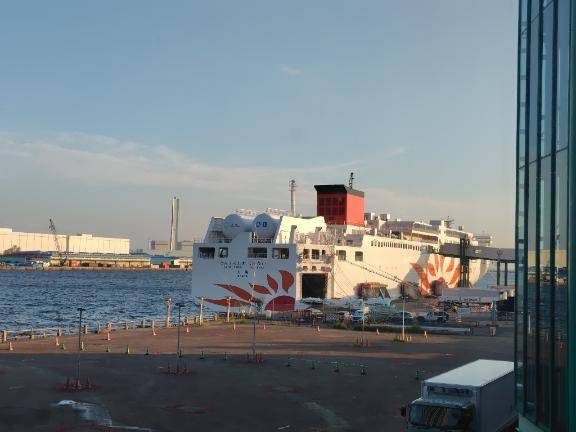 さんふらわあ🚢楽しみ中(*´ω｀*)