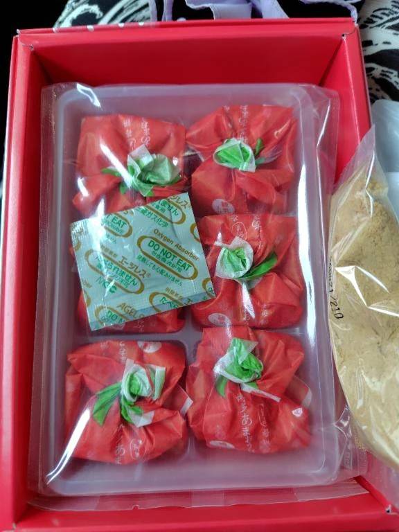 🍓お土産ありがと(^_-)-☆🍓