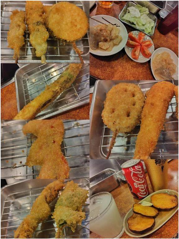 🍀晩御飯はひげ勝の串カツ(*^^*)🎶