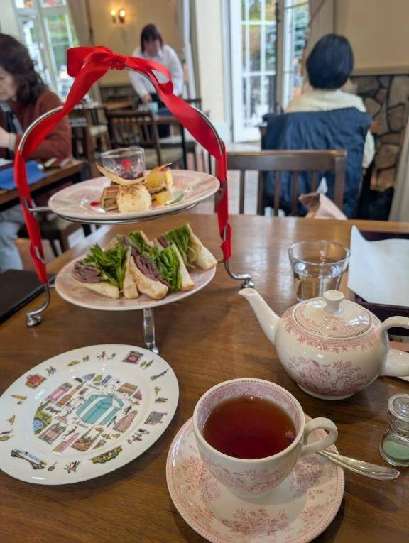 アフタヌーンティー🥪