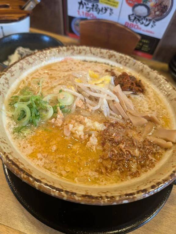 まごころ亭(*´ω｀*)🍜吟醸味噌󠄀ラーメン🍜