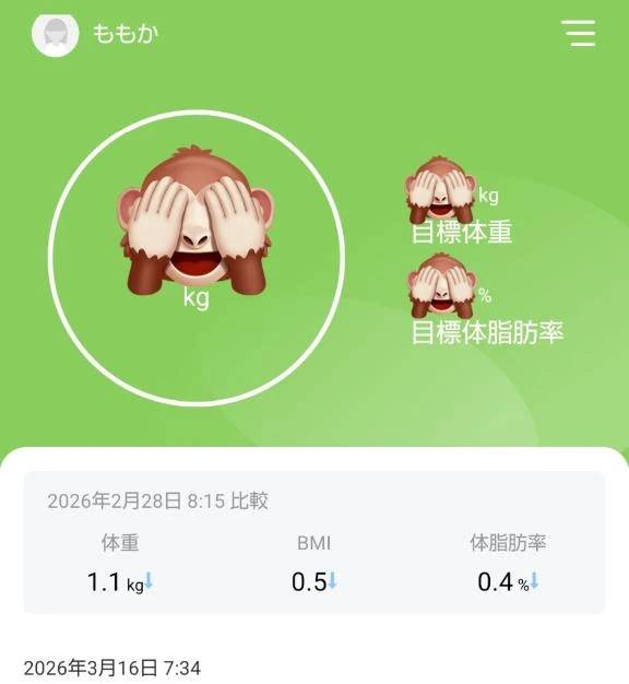 🍀旅行中一瞬戻ってたけど(*^^*)