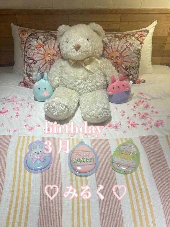 birthday🎂3月♡
