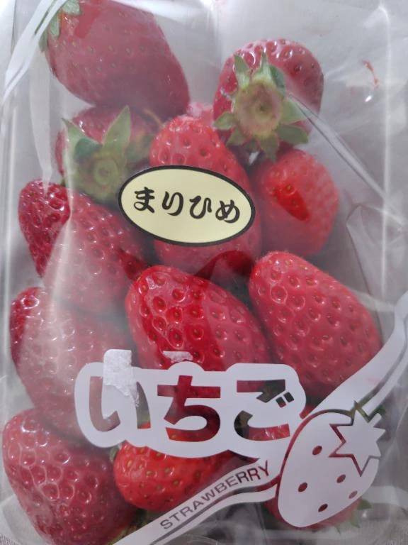 朝ごはんはいちご🍓とキウイ🥝
