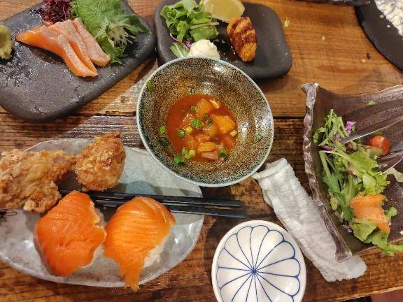 サーモン🐟️女子会🎶