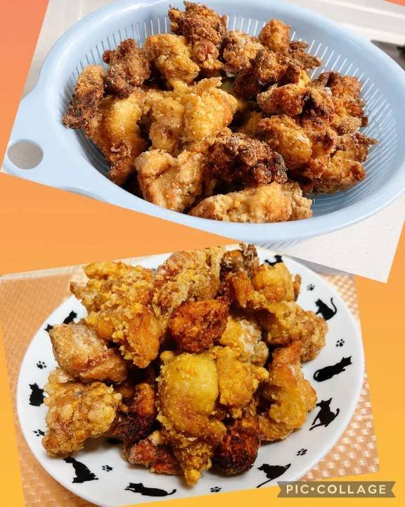 得意料理は唐揚げとハンバーグです🍖