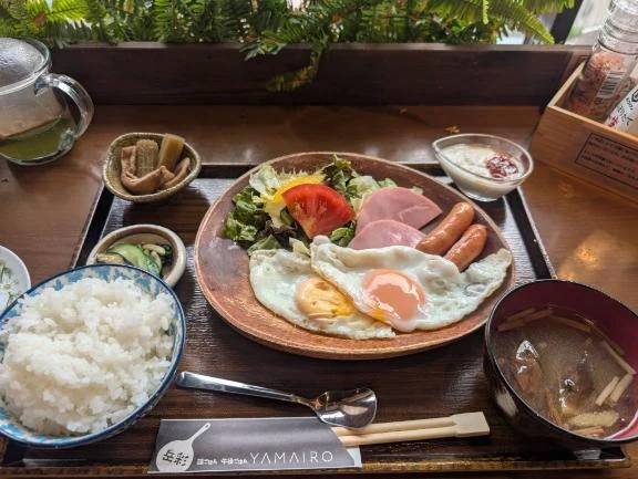 草津温泉♨️で朝ご飯(*^^*)
