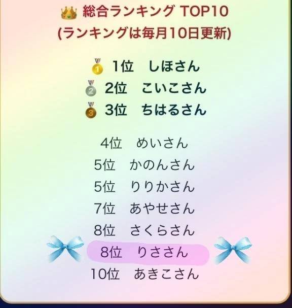 👑８位👑