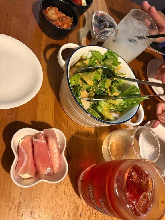 人生初の無制限食べ飲み放題🩷
