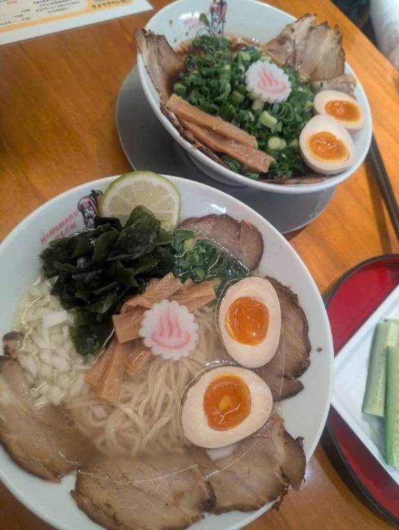 まずは二の丸温泉名物🍜