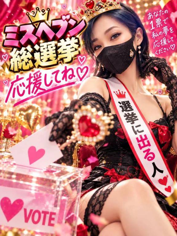 ミスヘブン総選挙応援よろしくお願いいたします