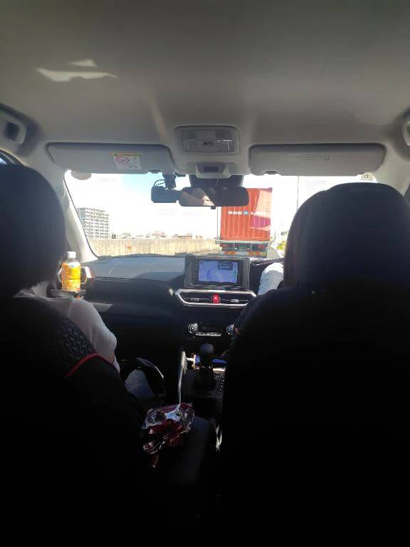 可愛い2人が(*^^*)🚗