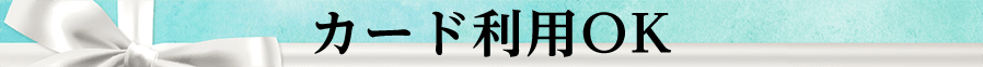 カード利用OK