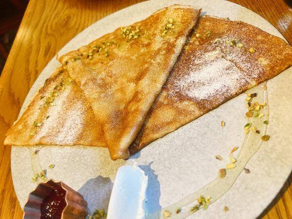 まったりカフェタイムしてるよ♪