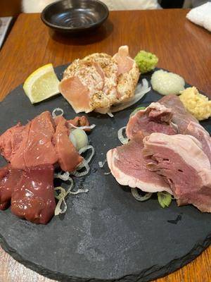 肉刺し盛り