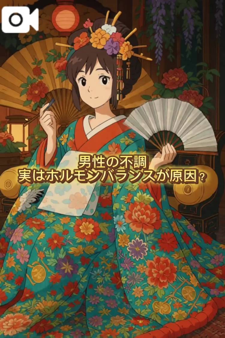 男性の不調実はホルモンバランスが原因？