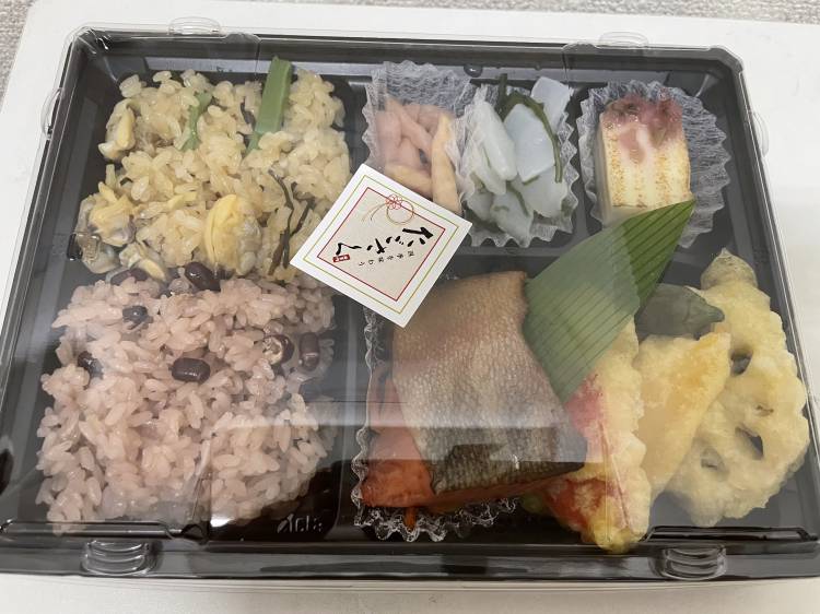 貰ったお弁当