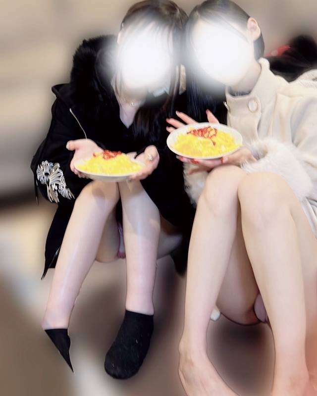 夢のどエロ3P🖤‎🤍