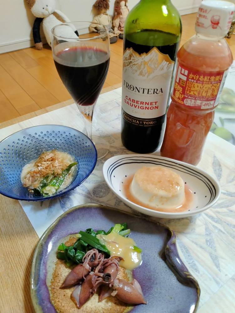 昨夜の・・・
